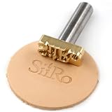 SiiRo図案オーダーメイド 打刻印 手打ち刻印 レザークラフト メタルスタンプ ヌメ革に オリジナル商品 ハンドメイドに