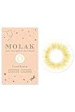 [ 宮脇咲良プロデュース＆イメージモデルカラコン ] MOLAK (モラク) 1MONTH 2枚入り コーラルブラウン（度あり）[-5.75]