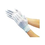 CV28672 TRUSCO ナイロン手袋PU指先コート【10双入】 S