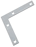 Stanley National n208 – 785亜鉛メッキフラットコーナーブレース、3 " x 1 / 2 "