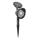 ソーラー LED ライト（第三世代） ソーラー アウトドアー スポットライト 省エネ 屋外用 充電式 防水加工 バルブ 車道 庭 芝生 ガーデン [並行輸入品]