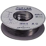 日本アンテナ ステンレスワイヤー φ1.4mm 200mボビン巻 SW-140N(200M)ステン
