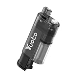 電子タバコ vape スターターキット Yuoto Starter Kit 爆煙 電子たばこ ベイプ 持ち運び 禁煙グッズ 充電式 TYPE-C充電 バッテリー取り外し可能 個別防塵キャップ付き ニコチン タール無し リキッド含まれない【ブラック】