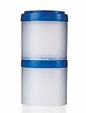 BlenderBottle ProStak Twist n' Lock Storage Jars Expansion 2-Pak with Pill Tray by Blender Bottle