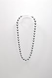 MOMMY OF PEARL TEETHING NECKLACE - GUNMETAL by GUMEEZ