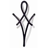 妻飾り IT4708 グラファイトブラック シンボル アイアン風壁飾り アルミ鋳物