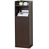 弁天インテリア ターミナル キャビネット 【 電話 FAX ルーター すっきり収納 / 扉付き 】 【 組立式 】