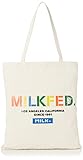 [ミルクフェド] バッグ MIFFY TOTE レディース WHITE