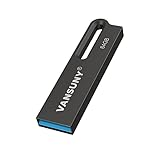 【Amazon限定ブランド】 Vansuny USBメモリ 64GB USB 3.0 フラッシュドライブ 高速 金属製 防水 USBメモリー