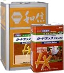 水系木材保護着色剤 防虫・防腐・防カビ ガードラックラテックス チョコレート 3.5kg