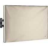 屋外用テレビカバー 65インチ 防水 防水 防水 | 屋外65用テレビカバー | 屋外テレビエンクロージャ | スマートシールド テレビスクリーンプロテクター | 引っ越し用カバー | テレビディスプロテクター – ベージュ