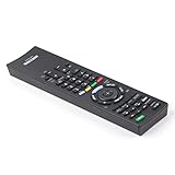 RM-ED044 交換用テレビリモコン 液晶テレビ用 ブラック プラスチック製 8m伝送距離 設定不要