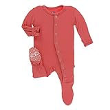 Kickee Pants SLEEPWEAR ベビー・ガールズ US サイズ: Micro-Preemie カラー: ピンク