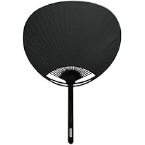 Amazon.co.jp: (末廣堂) Suehirodo カラーうちわ 黒 無地