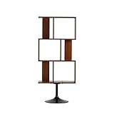 arne ディスプレイラック 完成品 飾り棚 3段 オープンシェルフ 本棚 家具 U-alto 3 ブラウン