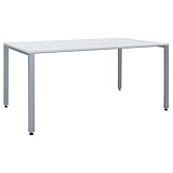 カグクロ ミーティングテーブル W1500×D750×H700mm ホワイト 会議テーブル TK-1575-WT