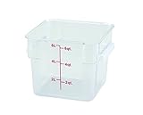 Winco Square Storage Container, 6-Quart,Clear by Winco [並行輸入品]