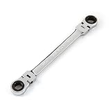 TEKTON WRN76005 Flex-Head Ratcheting Box End Wrench 7/16-Inch x 1/2-Inch [並行輸入品]