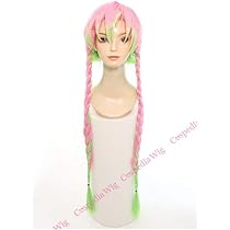 Amazon.co.jp: 鬼滅の刃 甘露寺蜜璃 風 ウィッグ キャラウィッグ
