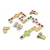 Plan Toys Fruit and Veggie Domino おもちゃ [並行輸入品]