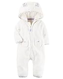 カーターズ Carter's フード付き カバーオール Hooded Sherpa Jumpsuit 6M (61-67cm) [並行輸入品]