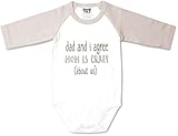 歩道Talk Baby Onesie、ベージュ、12 – 24ヶ月