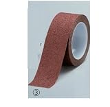 ユニット すべり止めテープ(粘着性)ノンスリップテープ 茶 864-09 100mm×5m巻