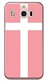 [シンプルスマホ4 707SH/SoftBank専用] Coverfull スマートフォンケース Cf LTD ピンキーコレクション クロス （クリア） SSH707-PCCL-152-MJ35