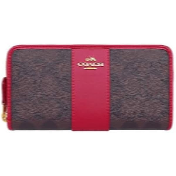 Amazon | [コーチ] 財布 二つ折り財布 ピオニー プリント ミディアム