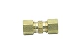 Generic 5/16" OD Compression Union ,BRASS COMPRESSION FITTING(Pack of 10 ) [並行輸入品]