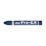 Markal Pro-Ex Extruded Clay Based Crayon 1/2 Hex 4-5/8 Length Blue (Pack of 12) [並行輸入品]