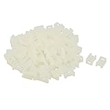 uxcell ケーブルタイ　マウントベース　サドル固定　5mm幅のワイヤ用　100個入