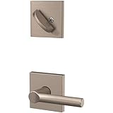 Schlage fc59-brw-colカスタムブロードウェイSingle円柱Sectional内部パックWit、サテンニッケル