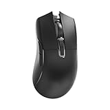 ゲーミングマウス HOGREL N3-PRO 8KHz ワイヤレスマウス PAW3395 8倍以上の高速性 8000Hzポーリングレート26000DPI Bluetooth/2.4Ghz/USB-C 3モード 超軽量 65グラム カスタムドライバー ラップトップコンピュータ／PC用 8Kレシーバ付き (ブラック)