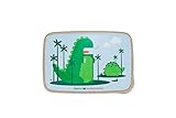Beatrix New York Rice Fiber Bento Box: Percival and Alister (Dinos), Green, One Size by Beatrix New 