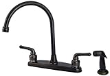 8 "キッチンデッキ蛇口、2-handle、無水式カートリッジ – by Plumb USA 35127s