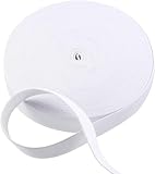 siawadeky 弾性バンド 平ゴム ゴム幅1.5cm 長さ30m 交換バンド 弾性コード ラテックスゴム 服アクセサリー 強い伸縮性 ズボン用 織ゴム 幅広ゴム パンツゴム 裁縫 手芸材料 ハンドメイド