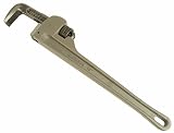 SDT 31100 18" Aluminum Straight Pipe Wrench Fits RIDGID Model 818, Lightweight, 2 1/2" Capacity [並行輸