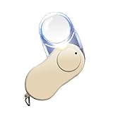 1stモール 【 小型 ルーペ 】 倍 率 3.5 LED ライト 付き 自動 点灯 スライド 式 新聞 本 読書 精密 作業 ST-SWLOUPE-WH