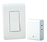 Colemanケーブル59773ワイヤレス壁スイッチリモートforインドアライトコントロール、ホワイト 1 Pack 59773 1