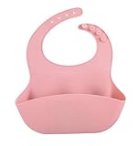 ONG ベビー 赤ちゃん 食事 シリコン エプロン ポケット付き ビブ 食事用スタイ エプロン 赤ちゃん よだれかけ キッズ 前かけ 男の子 女の子 ソフトスタイ 防水 シリコン製 出産のお祝いギフト