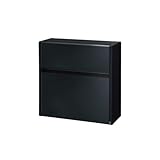 郵便ポスト SWE-1 三協立山アルミ SWE型ポスト シンプルタイプ 壁付けポスト KC：ブラック