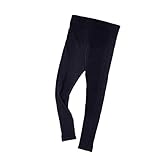 Cozy Maker（C&M）マタニティ パンツ レギンス 産前産後 レディース 妊婦 楽チン カジュアル ストレッチ 大きいサイズ 普段着 部屋着 お出かけ 全3色 (M, ブラック)