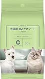 by Amazon 犬猫用 研磨剤配合 歯みがきシート 30枚(Wag)