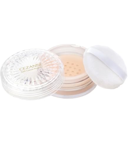 Amazon | セザンヌ うるふわ仕上げパウダー 02 パールピンク 5g