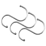 TOOGOO ( R ) 10 pcs Sスチールフックキッチン肉パンUtensil Clothes Hanger Hanging Garden