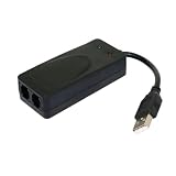 USB FAX モデム デュアル ポート USB2.0 56K V.92 V.90 外付けモデム ドライバー Win 7 8 10 XP 用 コンピューターで FAX を受信/送信