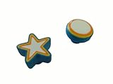 カラフルスター/円 – 2pc Kidsアクセント引き出しPulls /キャビネットハンドル