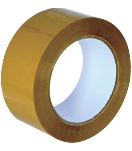 Amazon.co.jp: カートンテープ 50mm×50m 黄土 No.640PF : 産業・研究