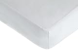 American Baby Company Supreme Jersey Knit Fitted Crib Sheet, White by American Baby Company